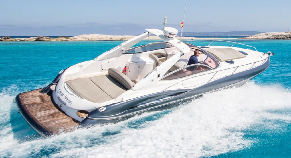 Sunseeker Superhawk 40 - CW Rent Boats Ibiza